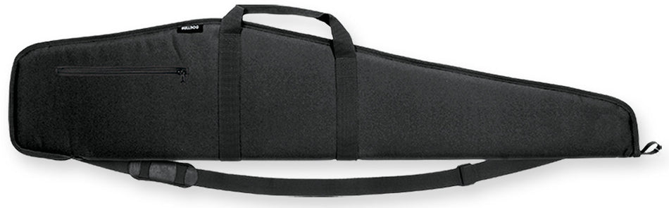 Bulldog BD240 Extreme Scoped Rifle Case 48" Black Nylon with Shoulder Strap and Accessory Pocket