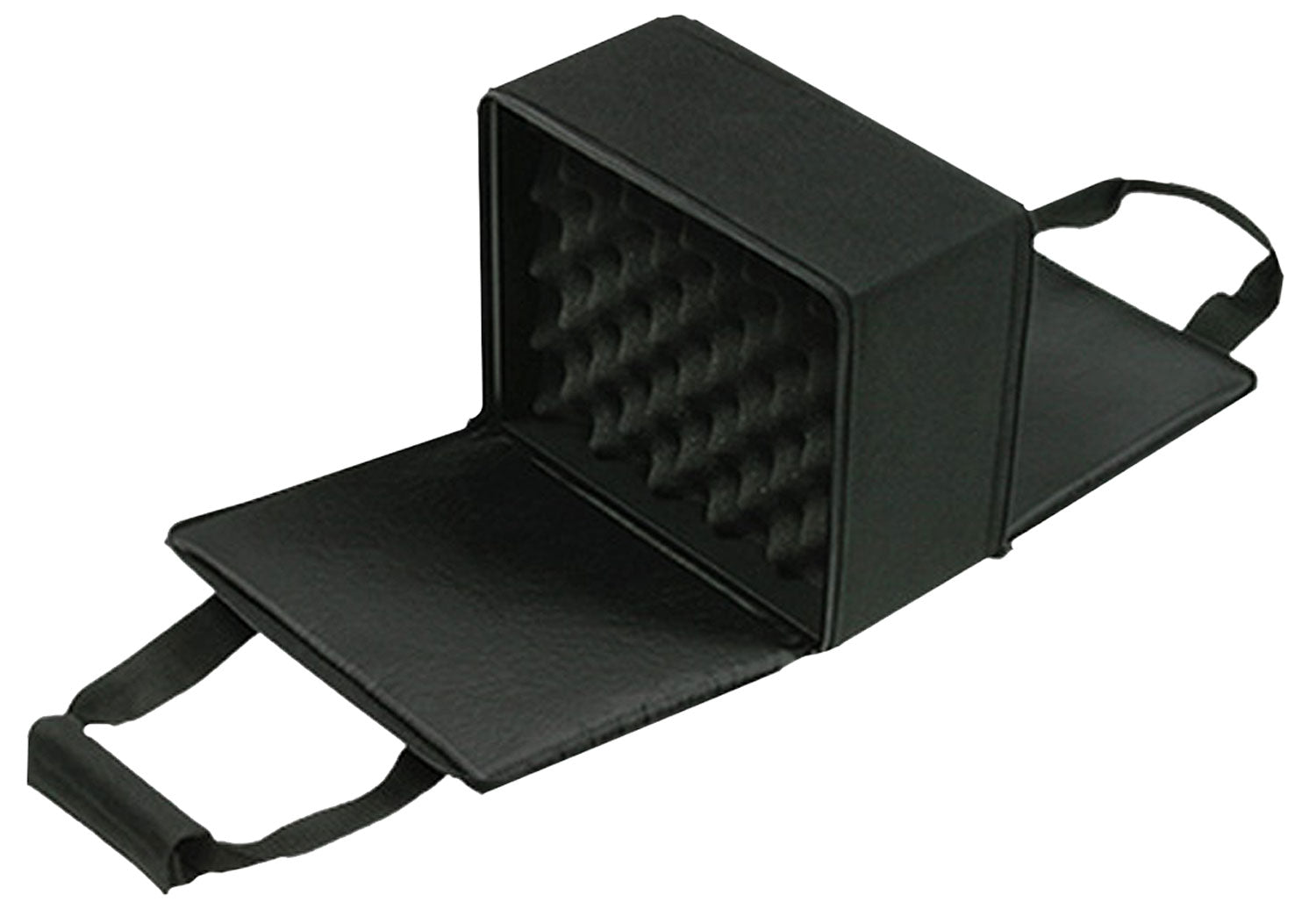 Bulldog BD522 Hard-Sided 4-Pistol Case Black Nylon with Fur Lid Lining and Double Locking Zipper