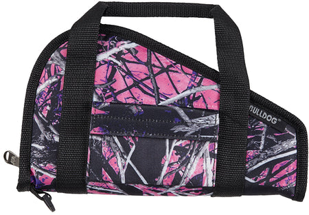 Bulldog BD600MDG Small Muddy Girl Camo Pistol Rug 12" Water-Resistant Nylon with Velcro Accessory Pocket