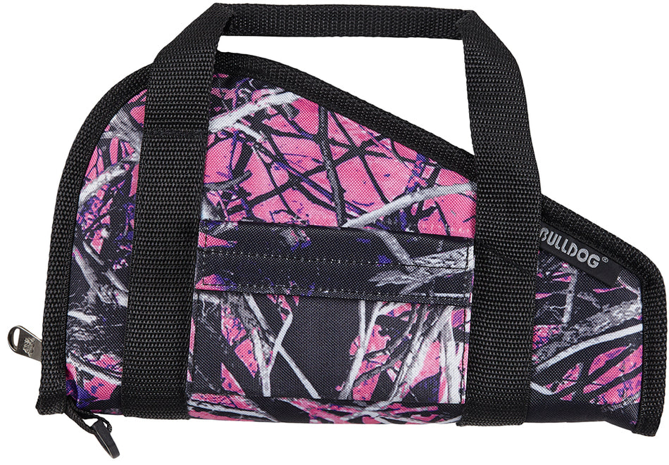 Bulldog BD600MDG Small Muddy Girl Camo Pistol Rug 12" Water-Resistant Nylon with Velcro Accessory Pocket