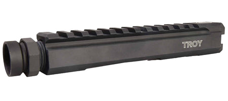Troy Ind AK-47 Railed Gas Tube Top Rail Black Hardcoat Anodized Aluminum