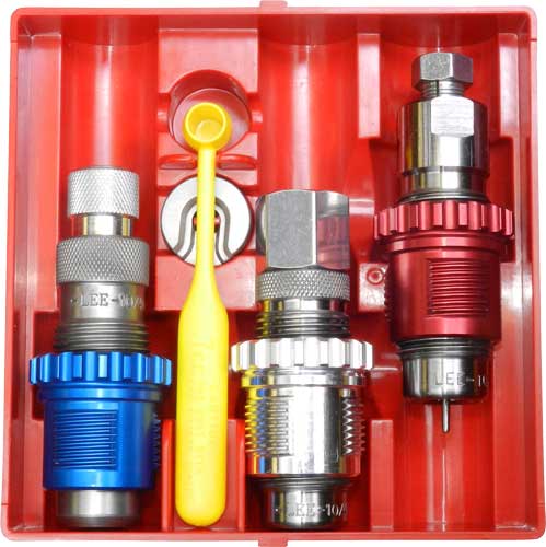 Lee Carbide 3-Die Reloading Set & Breech Lock Bushings - 38 Spl & 357 Mag