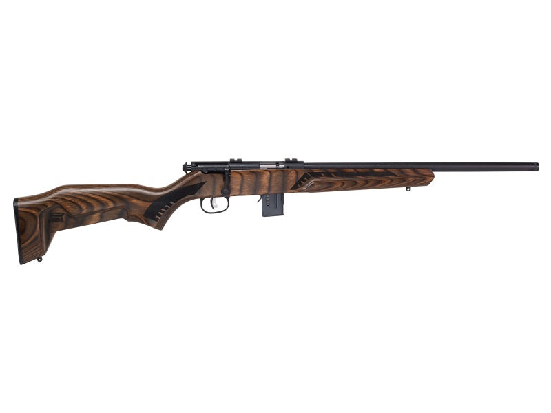 Savage Arms 91937 93 Minimalist 22 WMR Rifle, 18" Threaded Barrel, Natural Brown Boyd's Laminate Stock, Right Hand
