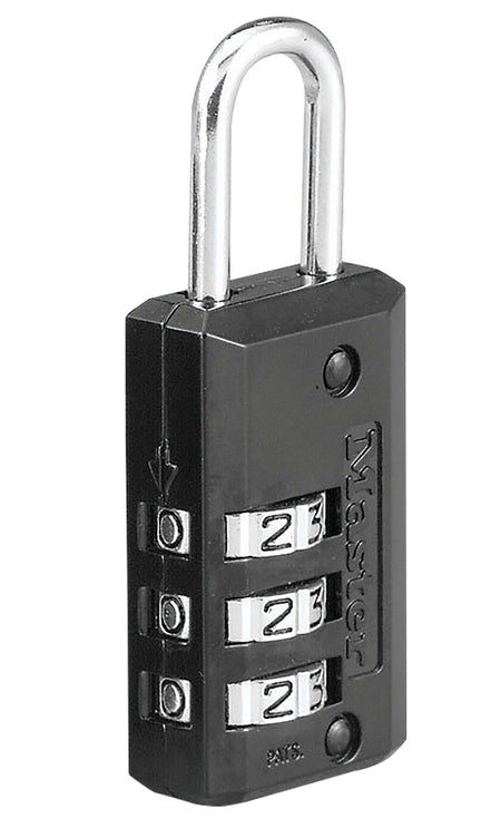 Master Lock 646D Black Steel Set-Your-Own Combination Padlock