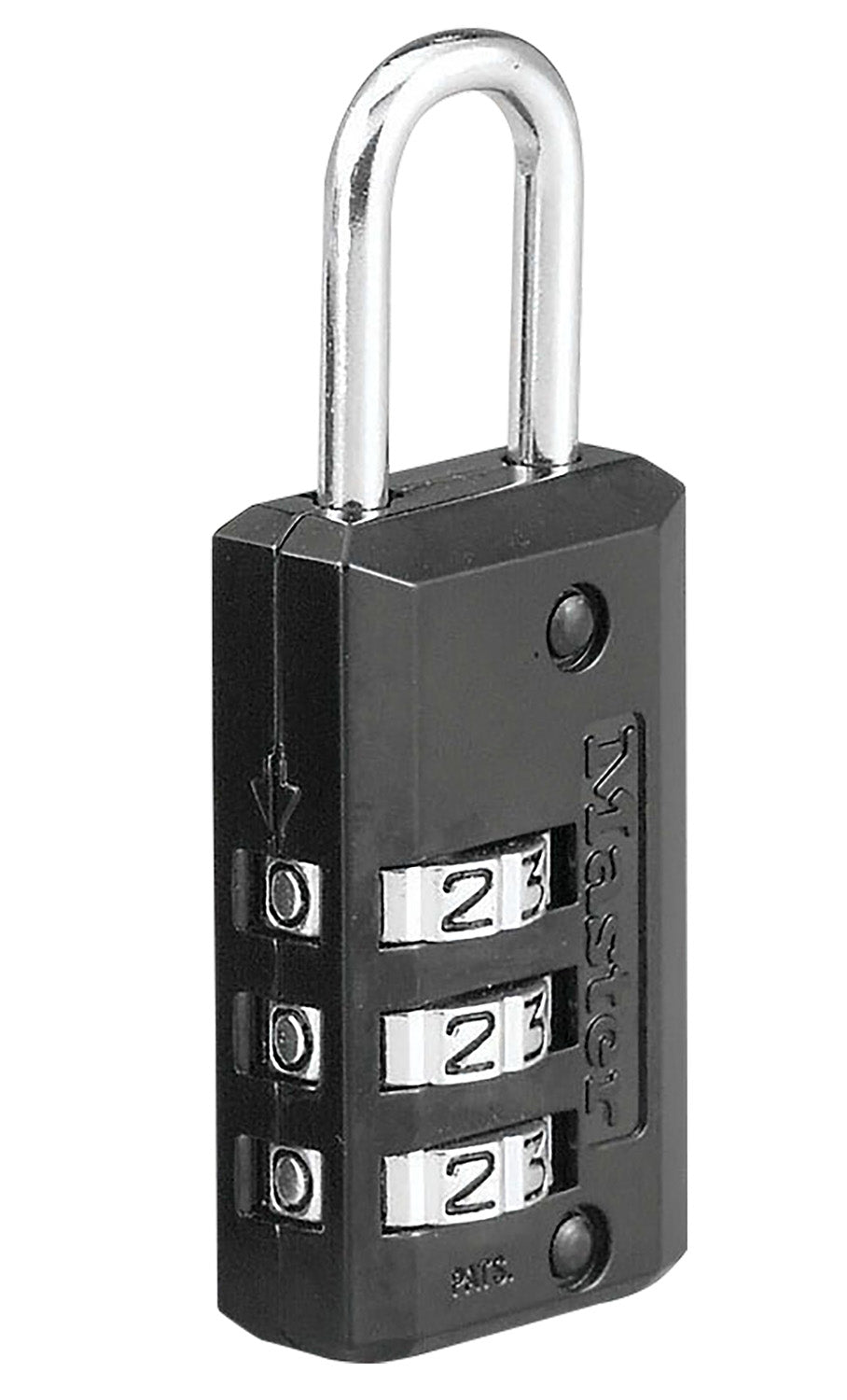 Master Lock 646D Black Steel Set-Your-Own Combination Padlock