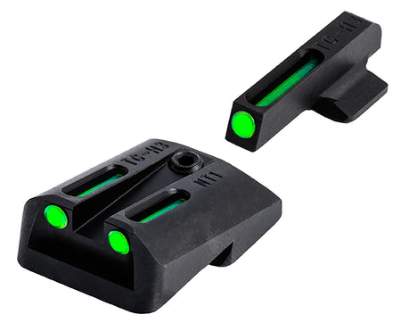 TruGlo TG131NT3 TFO Green Tritium Fiber Optic Night Sight 1911 Officer .260/.500