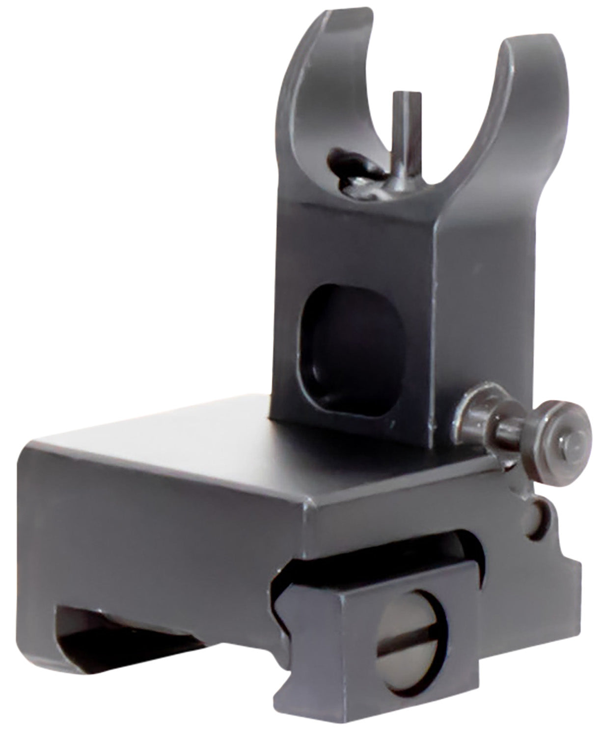 Aim Sports MT200 Low Profile AR-15 Flip-Up Front Iron Sight Black Anodized