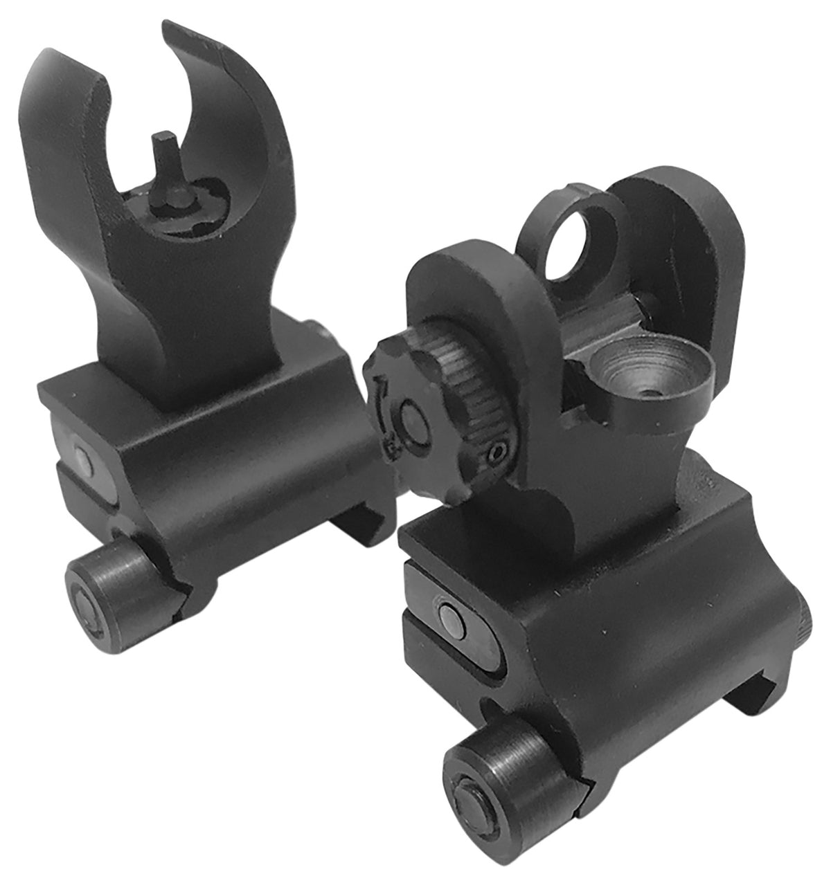 Samson AR-15 Folding Sight Set HK Front A2 Rear Black Anodized