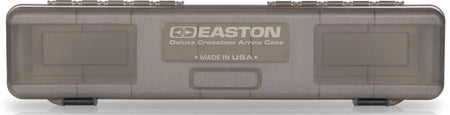 Easton Deluxe Grey Crossbow Bolt Storage Box 12 Bolt Capacity