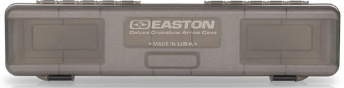 Easton Deluxe Grey Crossbow Bolt Storage Box 12 Bolt Capacity