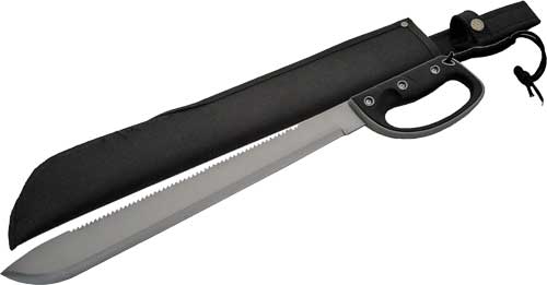 SZCO Rite Edge Rubber Grip 19" Blade Machete 24.75" OAL