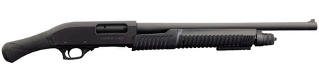 Charles Daly 930363 Honcho Tactical *CA Compliant 12 Gauge Pump 3" 5+1 18.50" Black Steel Barrel, Black Drilled & Tapped Aluminum Receiver, Black Birds Head Polymer Grip