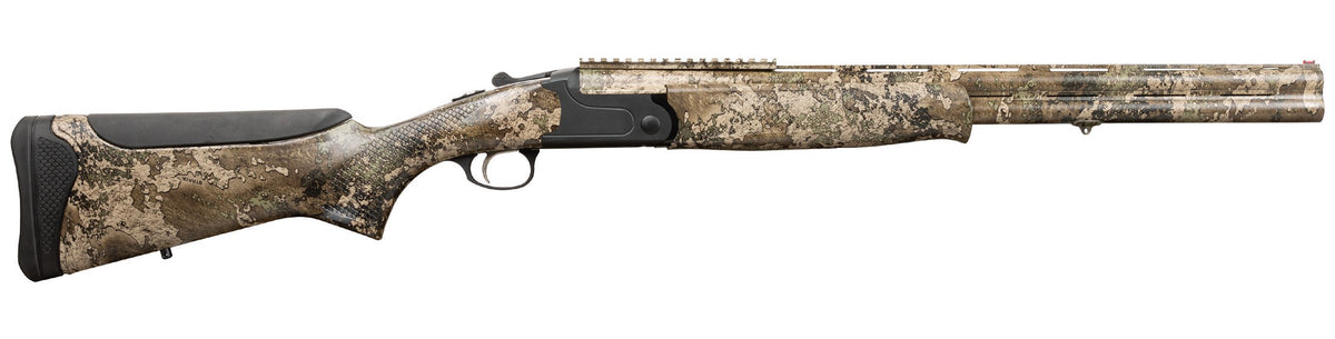 Charles Daly 202T Field O/U 20 Gauge Shotgun, 22" Barrel, 3", True Timber Camo Finish