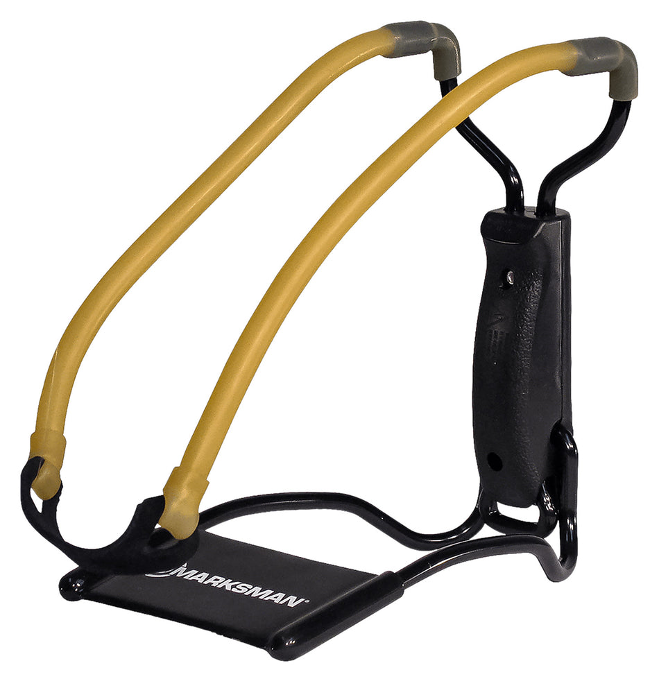Marksman 3040 Fold-Up Slingshot Yellow Band with Black Molded Handle