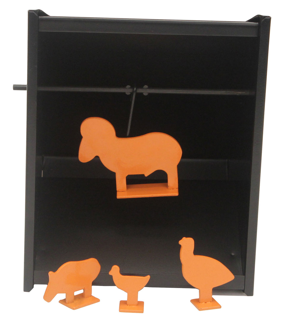 Beeman 2085 Versatile Steel Pellet Trap Airgun Target Holder Orange
