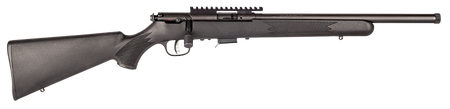 Savage Arms 93207 93 FV-SR Full Size 22 WMR 5+1 16.50" Matte Black Heavy Barrel, Matte Black Picatinny Rail Carbon Steel Receiver, Matte Black Fixed Synthetic Stock, Right Hand