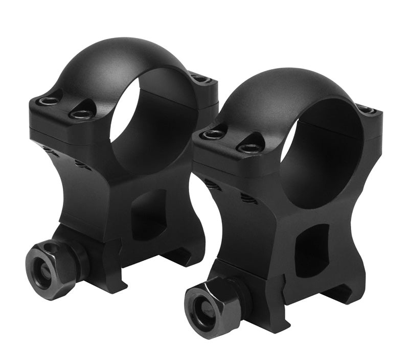 NcSTAR VISM 1-Inch Hunter Scope Rings - 1.3" Height, Black