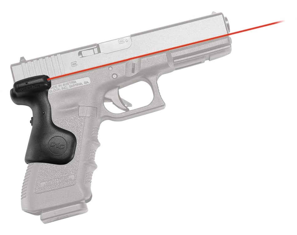 Crimson Trace 0167101 Lasergrips Red Laser Sight for Glock Gen3/Gen4/Gen5 Full-Size Pistols, Black Polymer