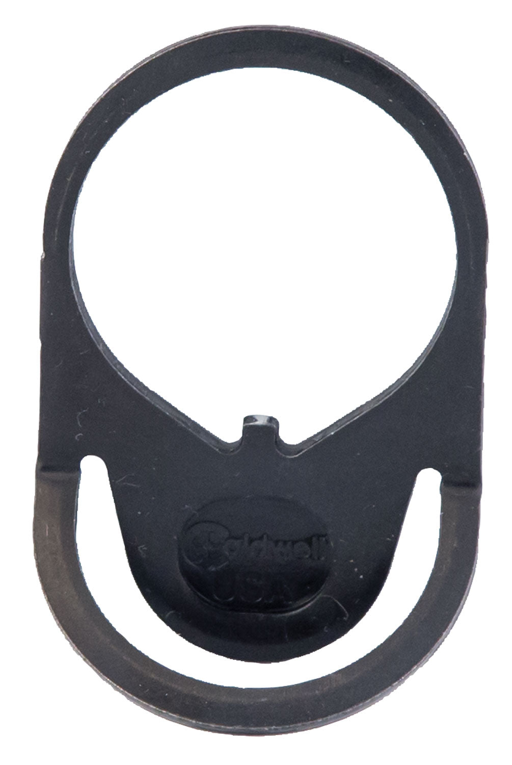 Caldwell 390501 Ambidextrous AR Steel Receiver End Plate with Sling Mount Black