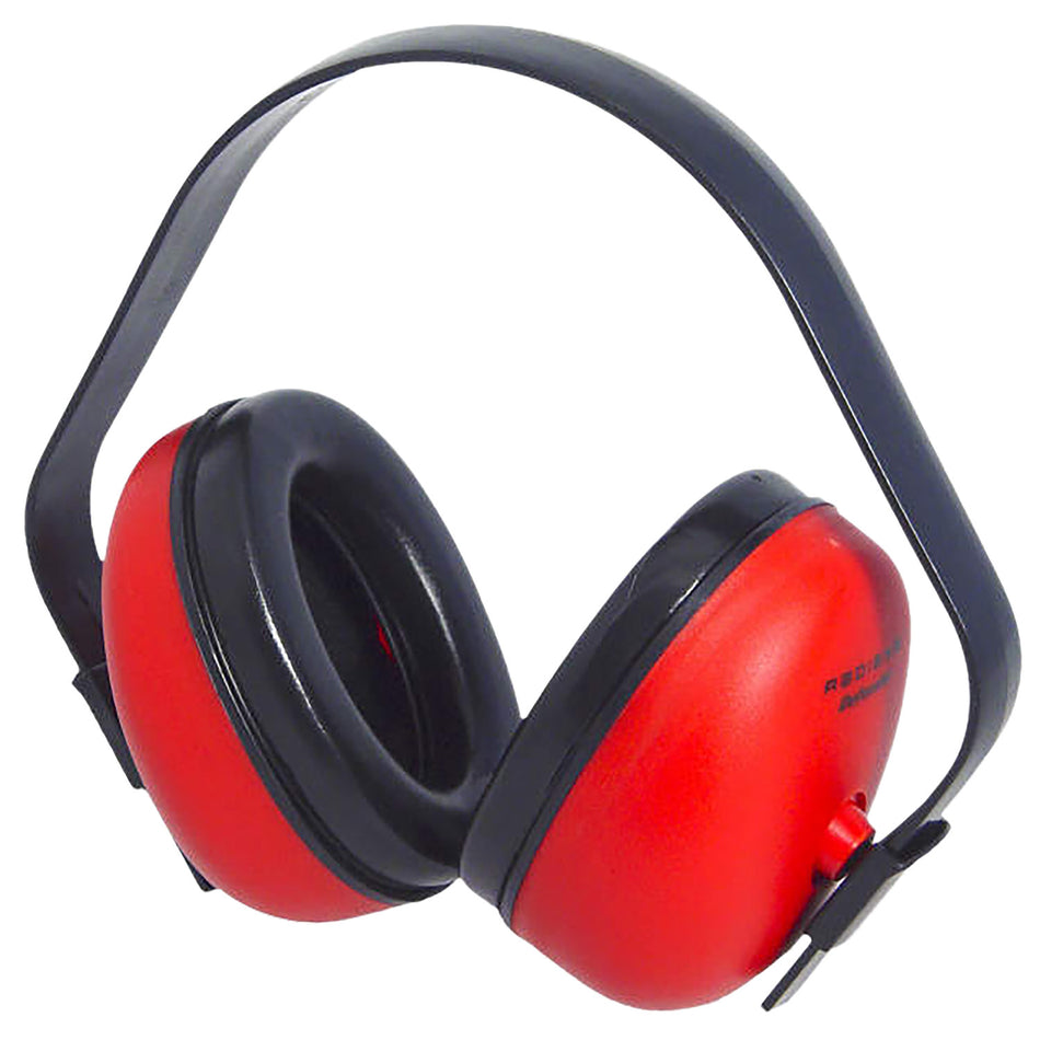 Radians DF0310HC Def-Guard Over-the-Head Earmuff 23 dB Polymer Black/Red Adult 1 Pair