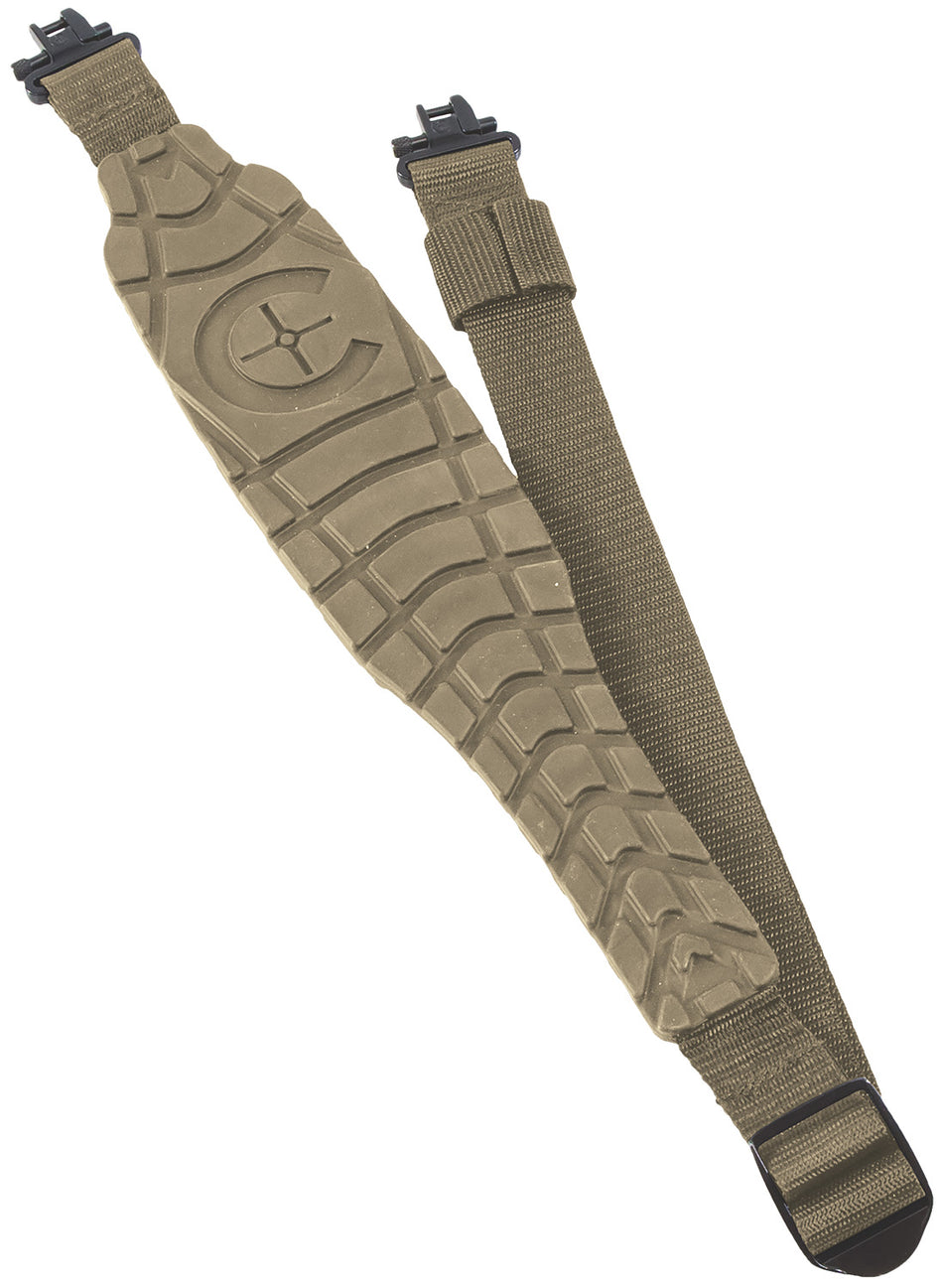 Caldwell Max Grip Rifle Sling Flat Dark Earth Adjustable 20"-41" OAL Scent Free