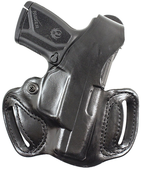DeSantis Thumb Break Mini Slide OWB Holster Black Leather Belt Slide for Kel-Tec PMR30 RH