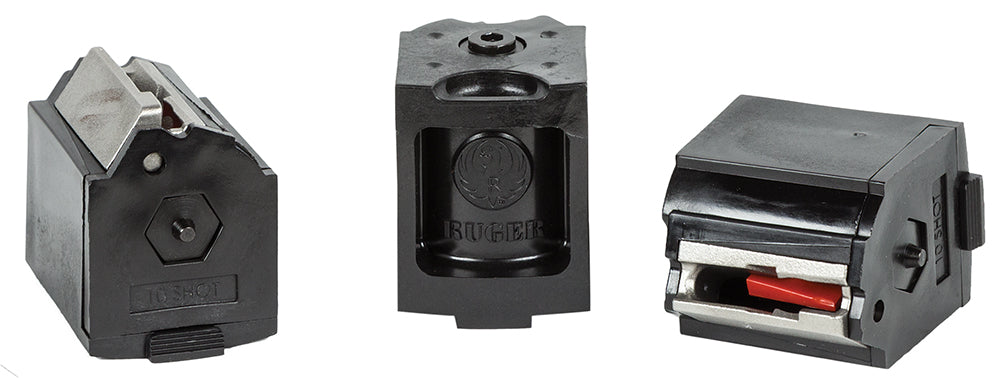Ruger 90451 BX-1 Value Pack 3x 10rd .22LR Rotary Magazines for 10/22 & Charger