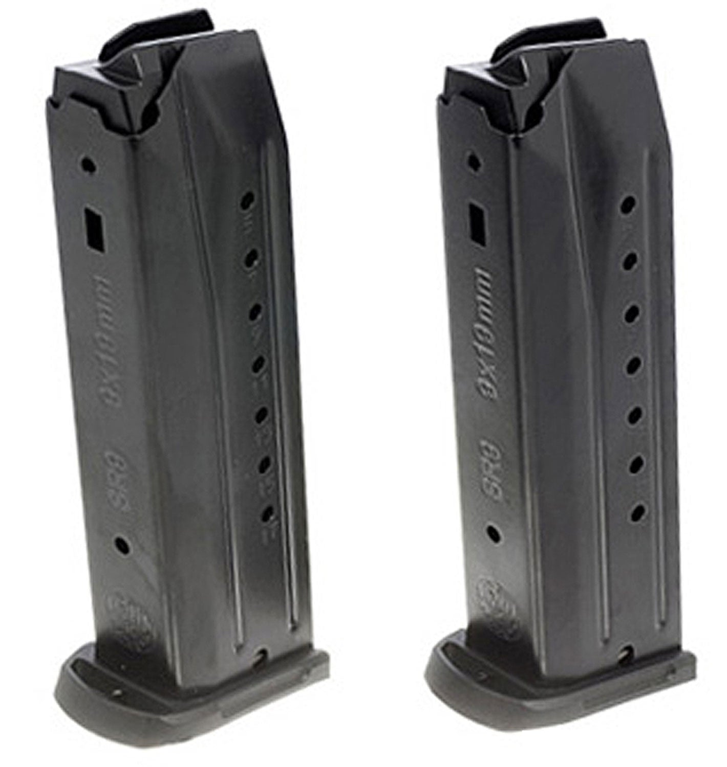 Ruger 90449 SR9C/9E Value Pack 2x 17rd 9mm Luger Blued Magazine