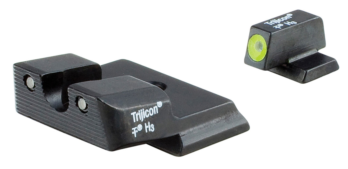 Trijicon HD Night Sights 600721 Yellow Front/Black Rear - S&W M&P Shield and M&P Shield Plus