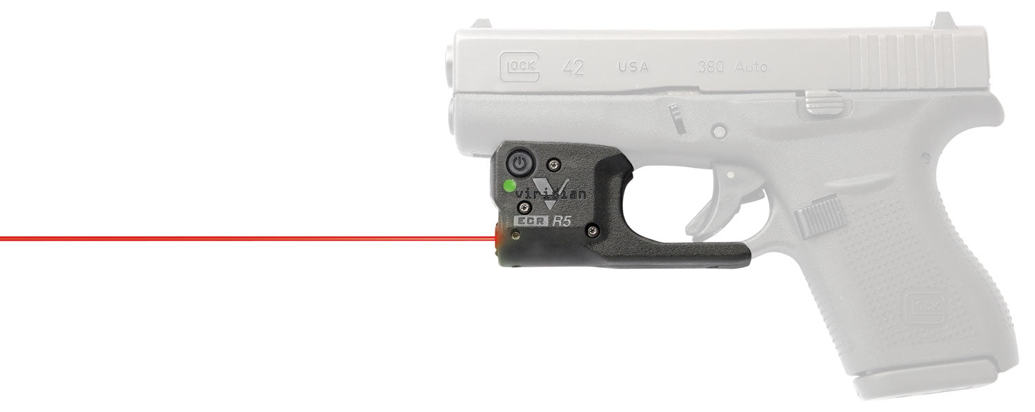 Viridian Reactor R5-R Red Laser R5RG42 for Glock 42 Trigger Guard