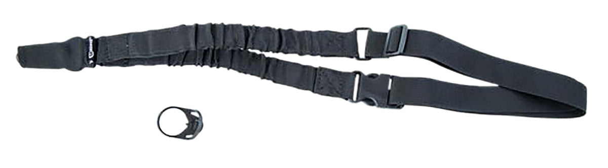 Caldwell Single Point Tactical Sling Black Nylon Bungee Adjustable AR Platform Carabiner