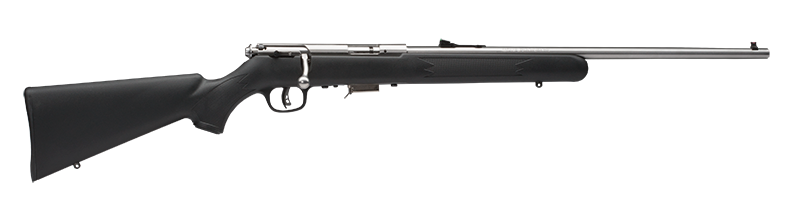 Savage Arms 91700 93 FSS 22 WMR Bolt-Action Rifle, 21" Matte Sporter Barrel, Stainless Receiver, Black Synthetic Stock, Right Hand