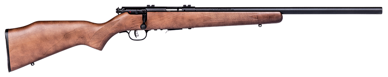 Savage Arms 96701 93R17 GLV 17 HMR 5+1 21" Heavy Varmint Barrel, Satin Hardwood Stock