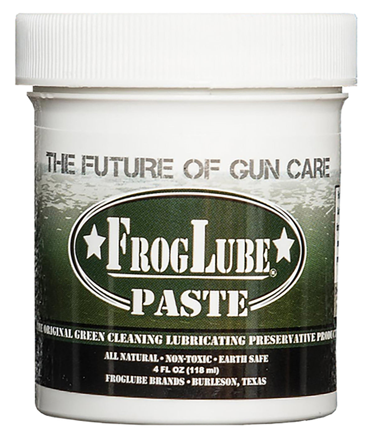 FrogLube CLP Paste 4oz Jar - Bio-Based Firearm Lubricant and Cleaner