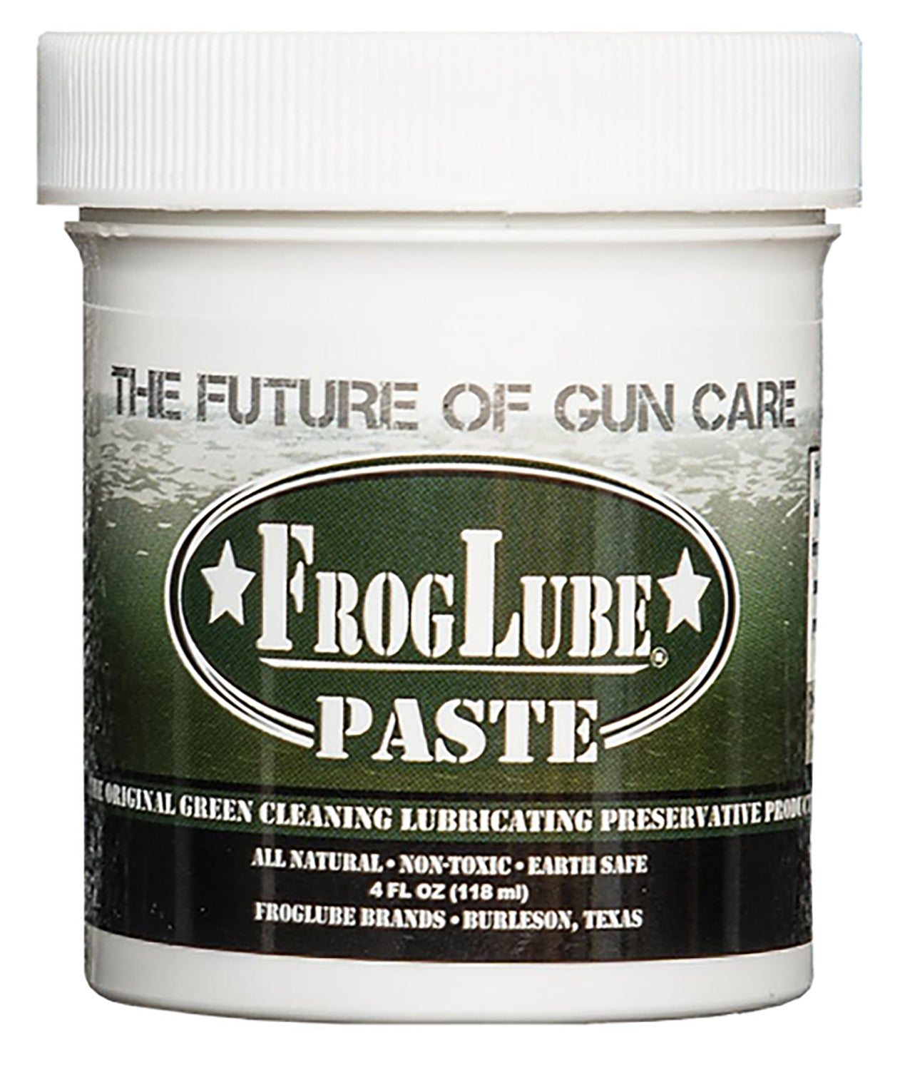 FrogLube CLP Paste 4oz Jar - Bio-Based Firearm Lubricant and Cleaner