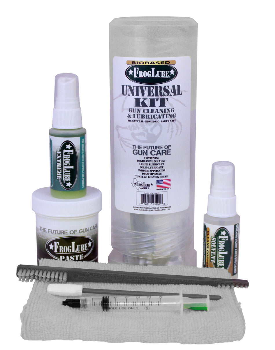 FrogLube FrogTube System Kit Universal Multi-Caliber with CLP Paste & Solvent