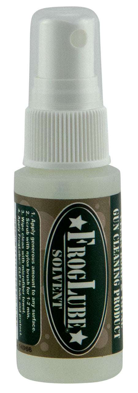 FrogLube Solvent Spray 1oz - Carbon Remover and Firearm Cleaner