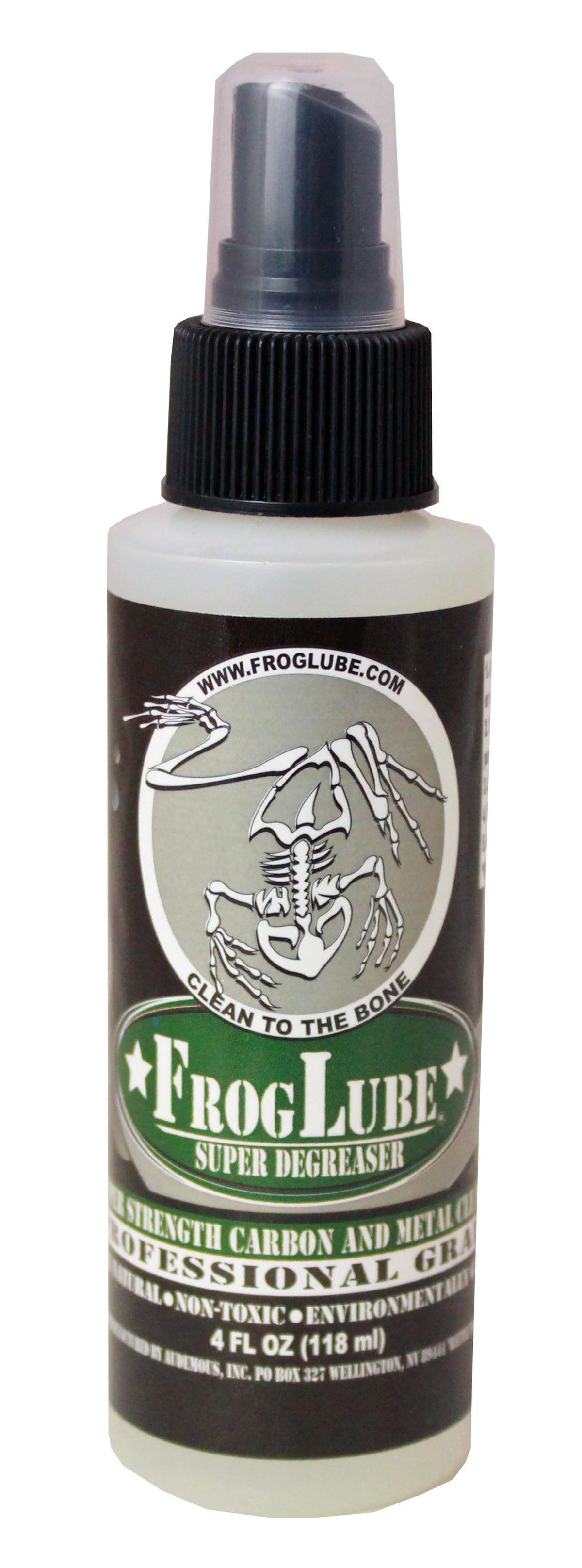 FrogLube Super Degreaser 4oz Squeeze - Petroleum and Carbon Remover for Firearms