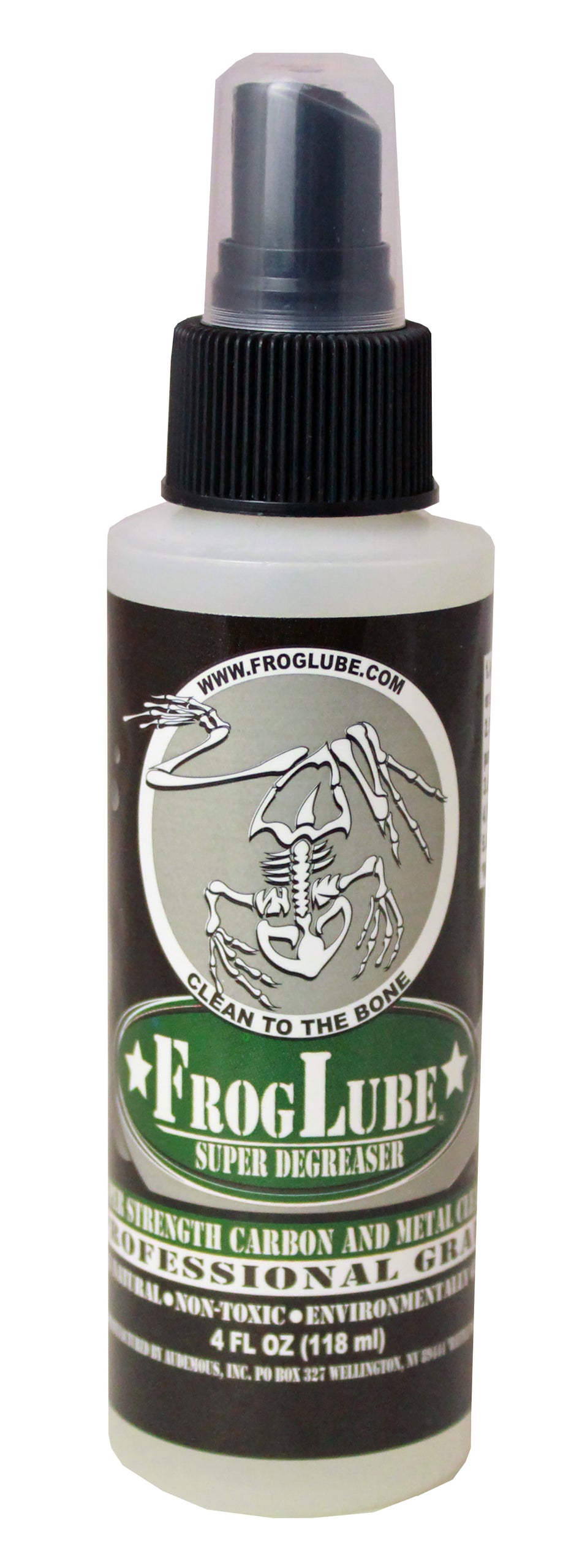 FrogLube Super Degreaser 4oz Squeeze - Petroleum and Carbon Remover for Firearms