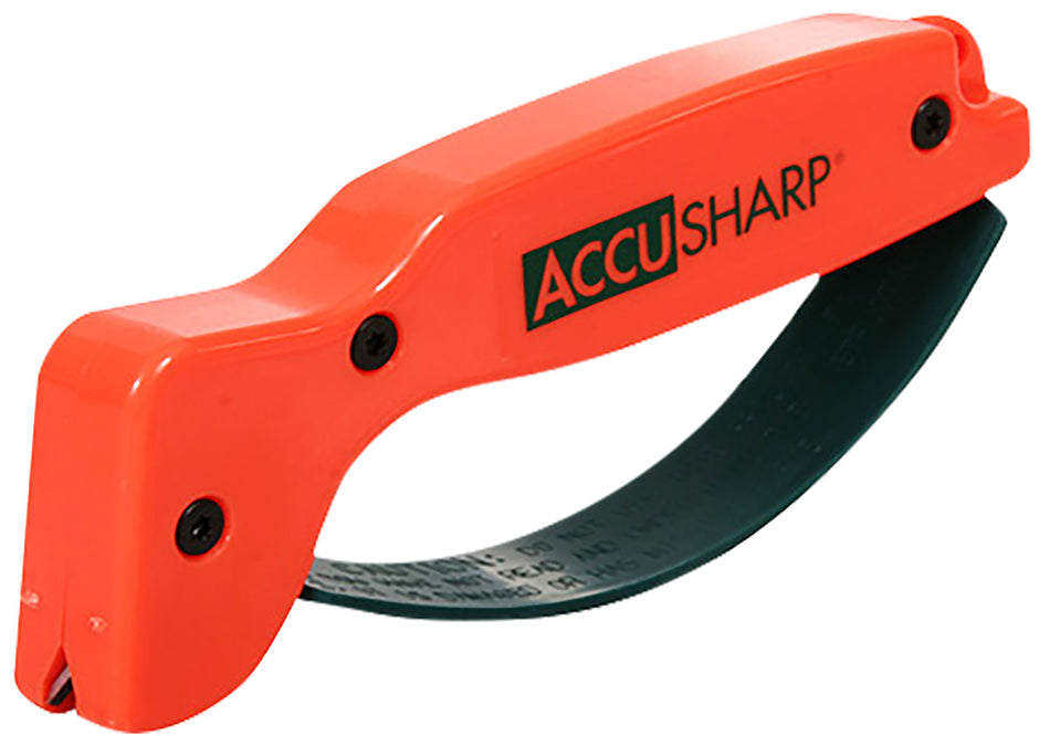AccuSharp 014C Orange Diamond-Honed Tungsten Carbide Hand Held Knife Sharpener