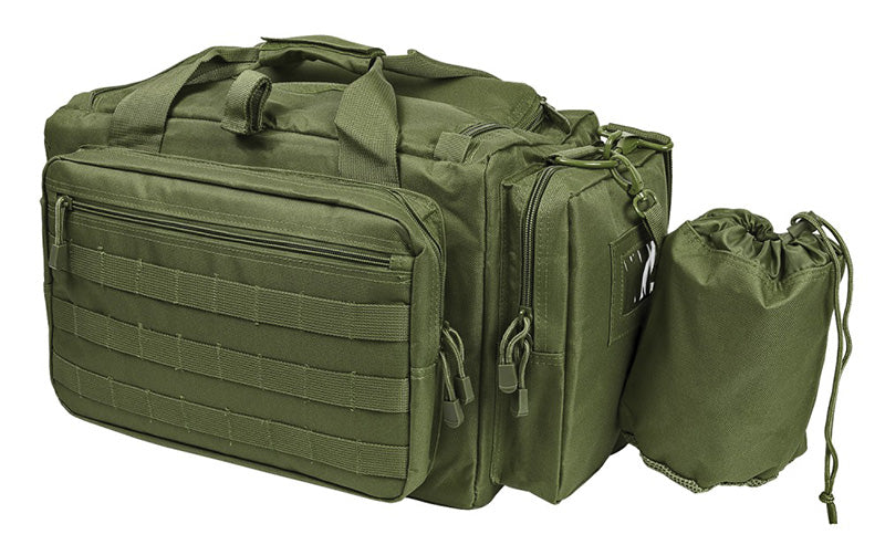 NcSTAR VISM Competition Shooting Range Bag Green 13x20.5"