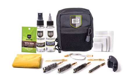 Break Through BT-QWIC-P-BLK Pistol Cable Pull-Through Kit .22-.45 Caliber with MOLLE Pouch