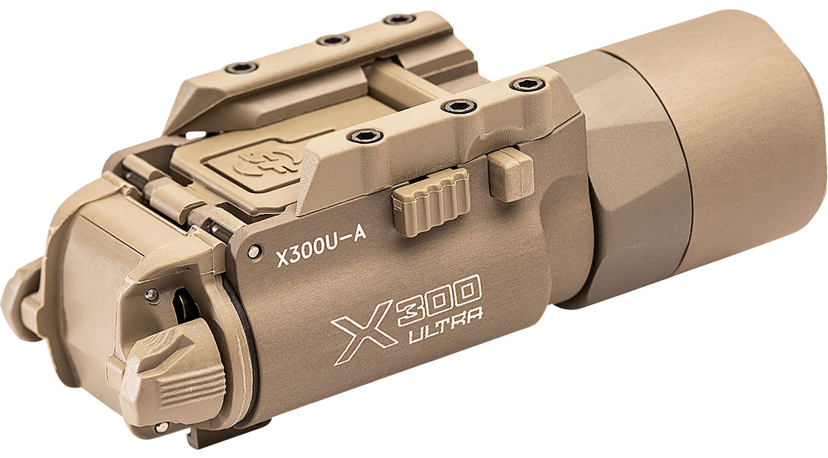 SureFire X300UATN Ultra Tan Rail-Lock Weapon Light 1,000 Lumen LED
