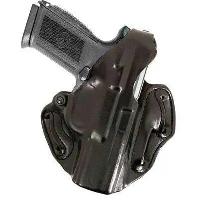 DeSantis Thumb Break Scabbard Black Leather Holster 1911 4.25" RH