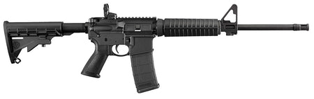 Ruger AR-556 5.56x45mm NATO 16.10" Threaded Rifle, 30+1 Capacity, Optic Ready