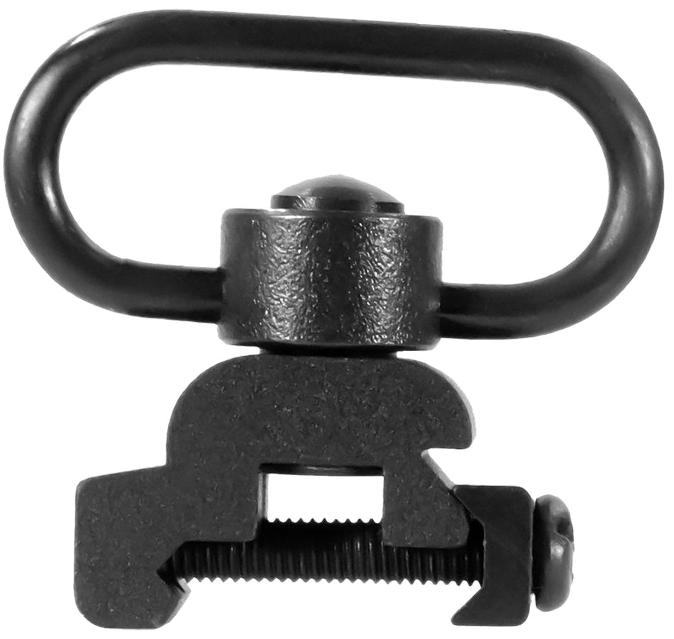 Aim Sports MT030 QD Push Button Sling Rail Mount 1.41" Black Anodized Picatinny/Weaver