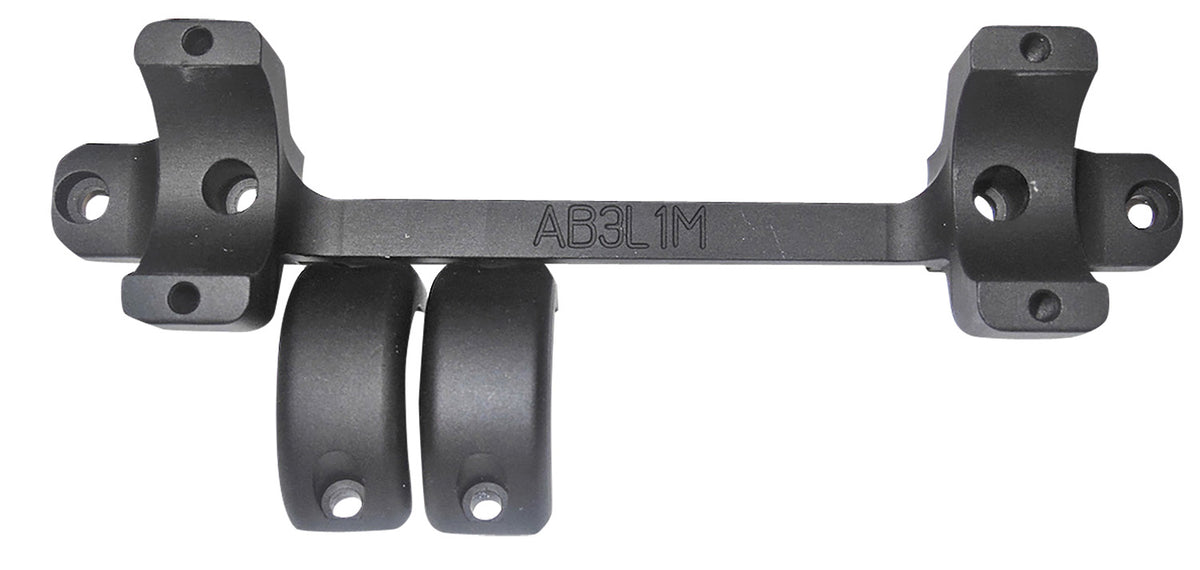 DNZ AB3L1M Game Reaper Browning 1" Scope Mount/Ring Combo Black