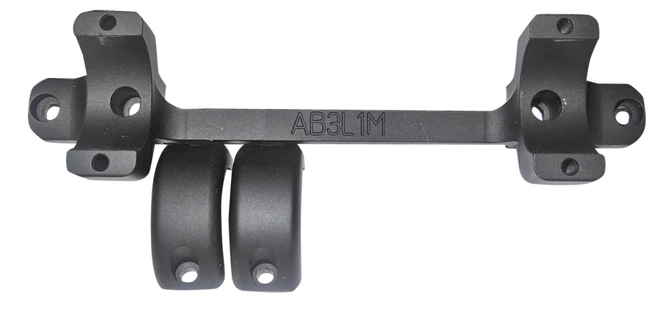 DNZ AB3L1M Game Reaper Browning 1" Scope Mount/Ring Combo Black
