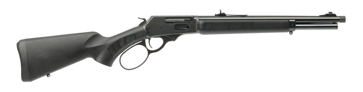 Rossi 954570161PLY R95 Trapper 45-70 Gov 5+1 16.50" Black Oxide Threaded Barrel, Black Oxide Picatinny Rail Alloy Steel Receiver, Fixed Black Polymer Stock
