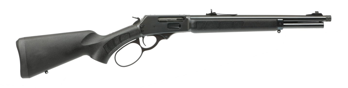 Rossi 954570161PLY R95 Trapper 45-70 Gov 5+1 16.50" Black Oxide Threaded Barrel, Black Oxide Picatinny Rail Alloy Steel Receiver, Fixed Black Polymer Stock